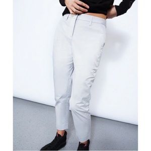 Wildfang Ace Crop Pant in light grey